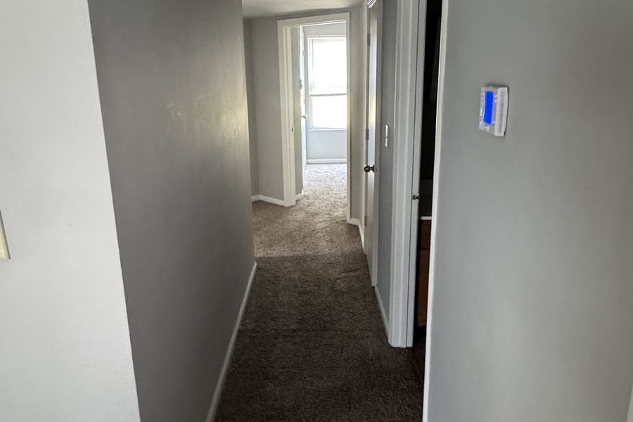 Hallway leading to the bedrooms